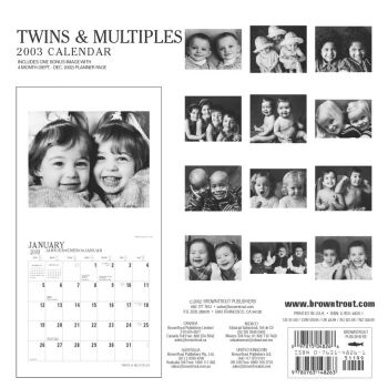 twins 2003 calendar