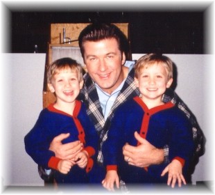 Alec Baldwin and the Pepi Twins